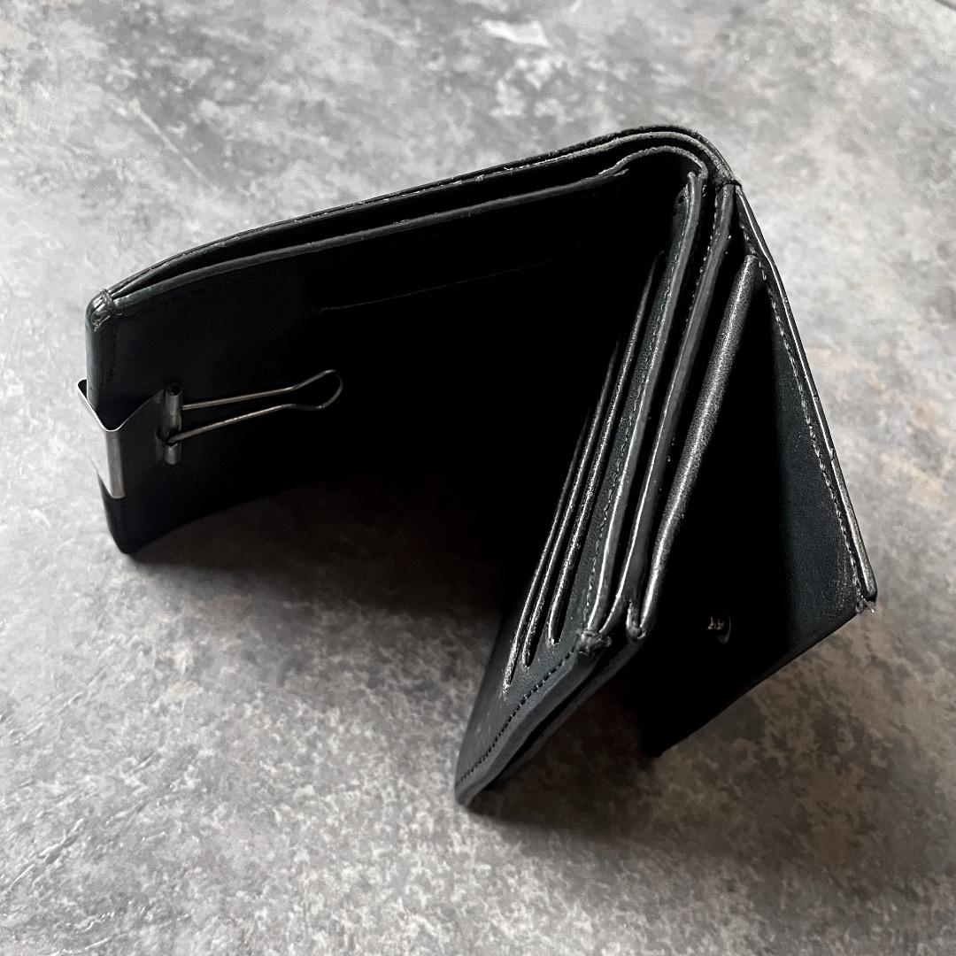 ED ROBERT JUDSON【GEM】クリップ　ハーフウォレット 黒 財布
