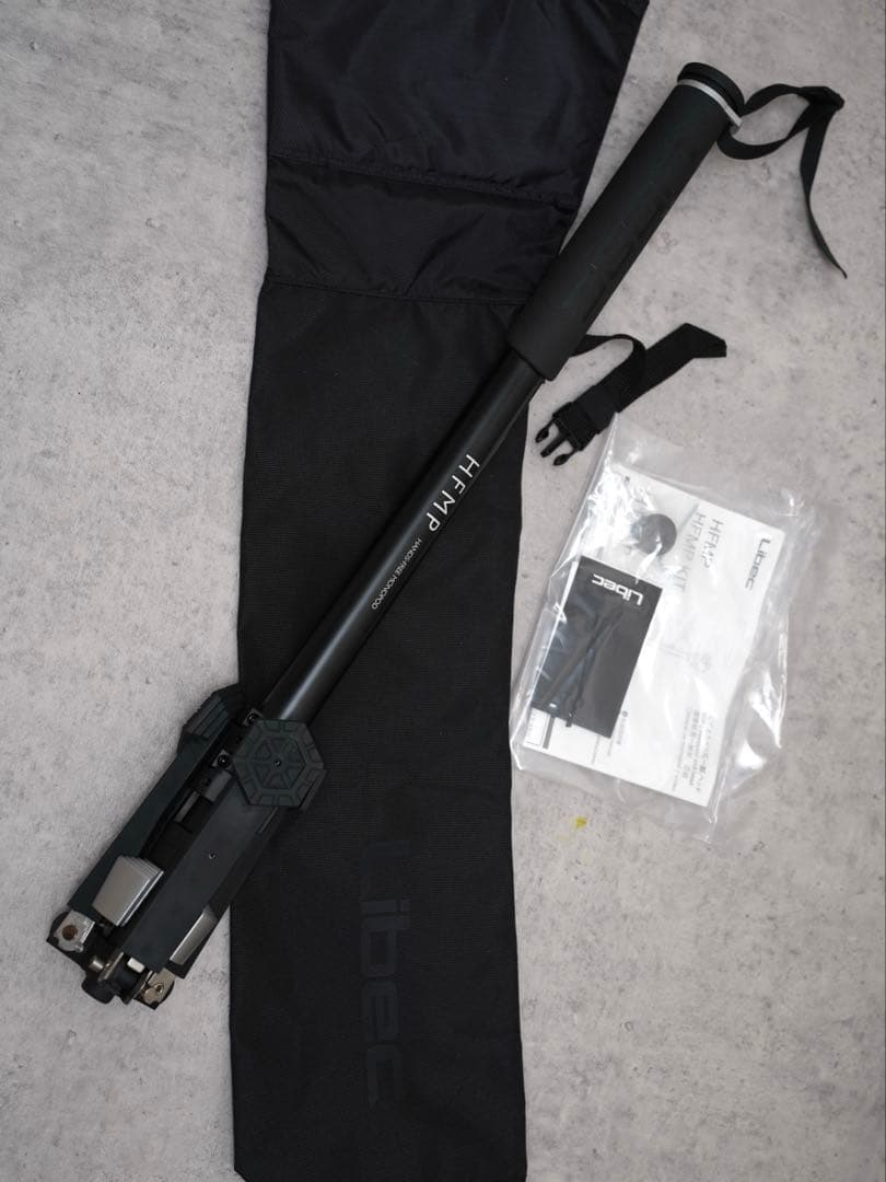 Libec リーベック HFMP ビデオカメラ用一脚　モノポッド　専用バッグ付