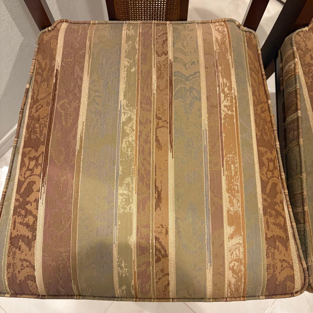 【maruni/マルニ木工】地中海シリーズダイニングチェア1脚アンティーク美品④