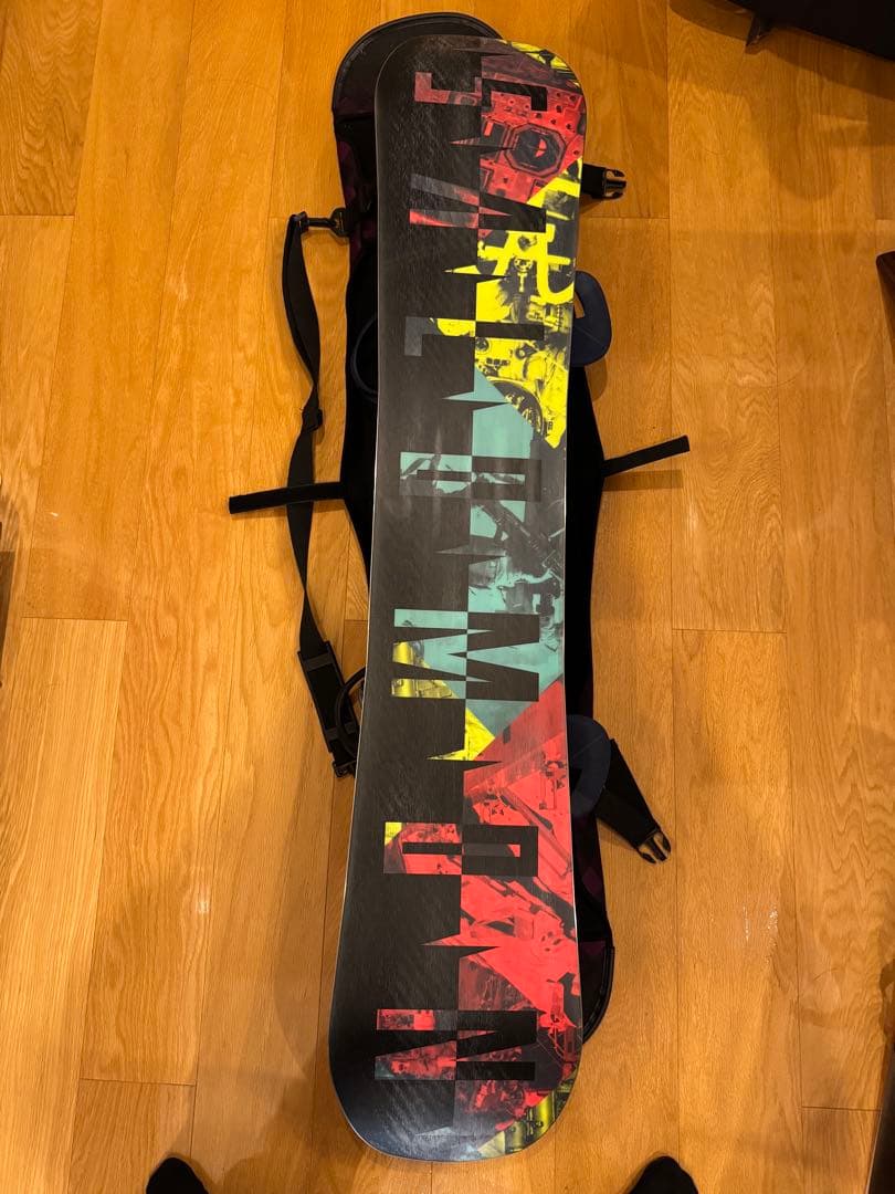 salomoスノーボード BURTON バインディング バッグ付き
