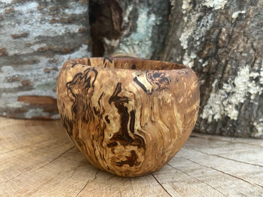 sunswood サンズウッド　白樺瘤　ククサ　kuksa 野営　ソロキャン
