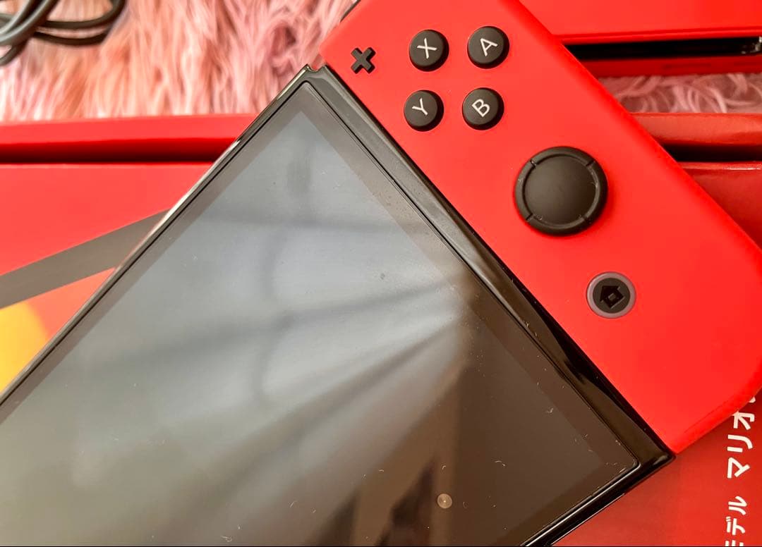 【美品】Nintendo Switch マリオレッド