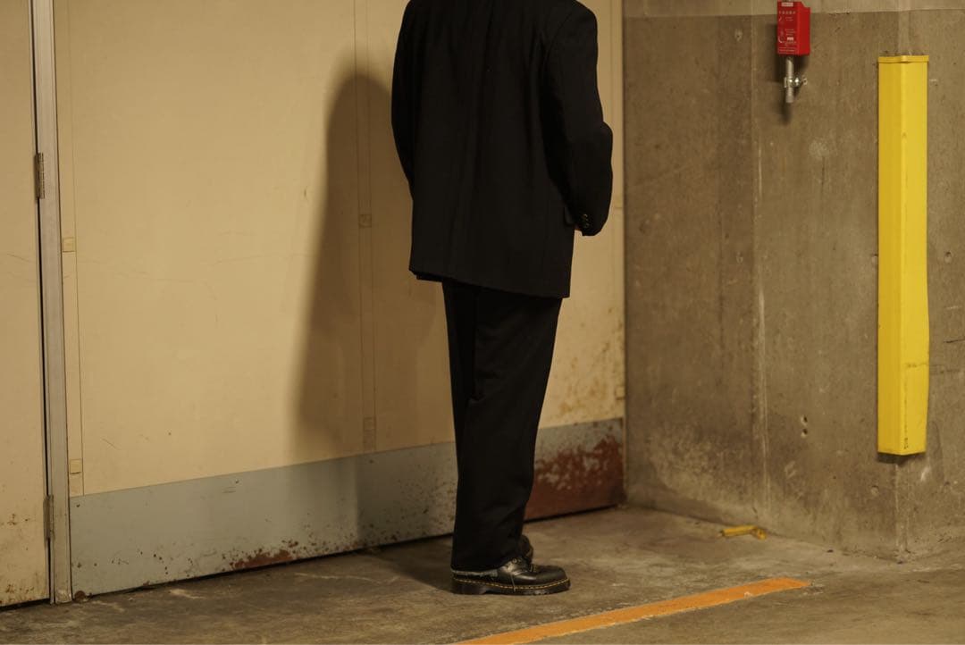 89aw 美品 コムデギャルソンオム ダブル セットアップ スーツ ジャケット