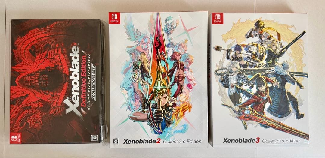 ゼノブレイド123 限定版 コレクターズエディション 特典のみ