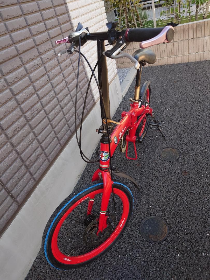 折りたたみ自転車 AlfaRomeo AL-FDB207 Disc 20インチ