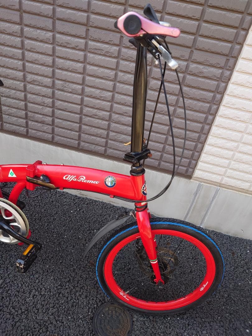 折りたたみ自転車 AlfaRomeo AL-FDB207 Disc 20インチ