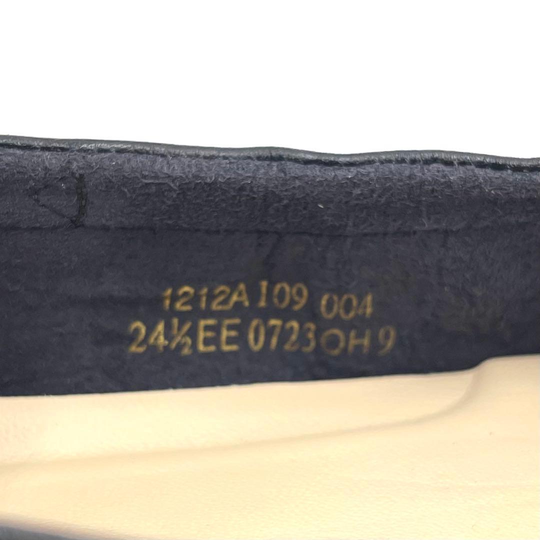 7LS11_ 絵美様　アシックスウォーキング ペダラ ローヒールパンプス レザー