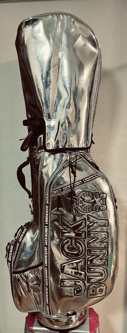 ジャックバニー　ドラえもん　キャディバッグ　エナメルシルバー