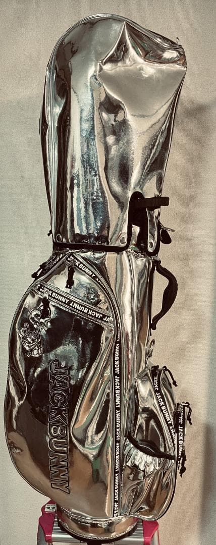 ジャックバニー　ドラえもん　キャディバッグ　エナメルシルバー