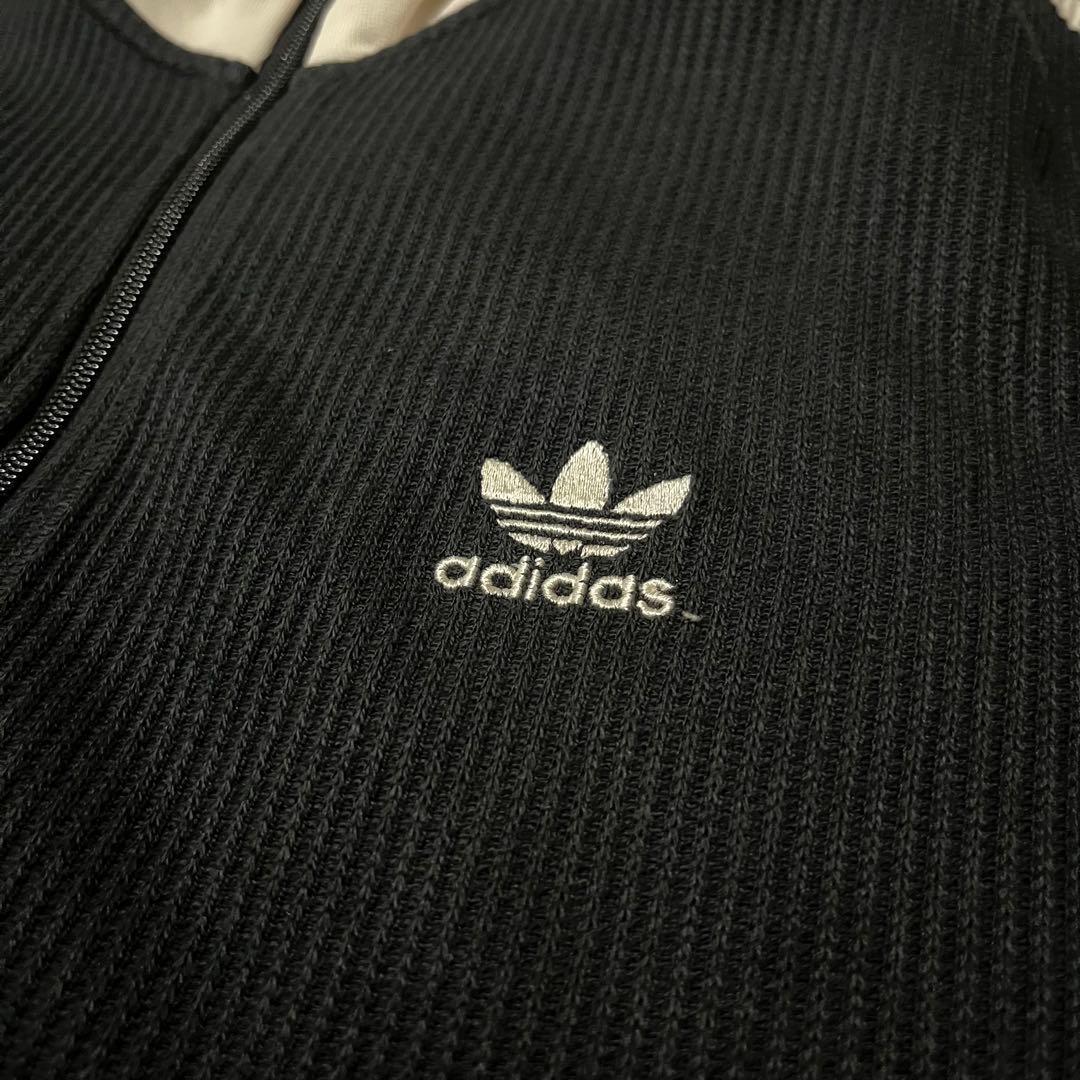 タグ付 韓国限定アディダス ワッフル ベッケンバウアー トラックトップ L 黒