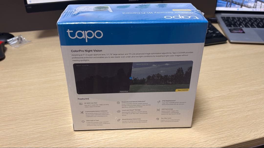 【未開封新品】TP-Link Tapo 屋外カメラ