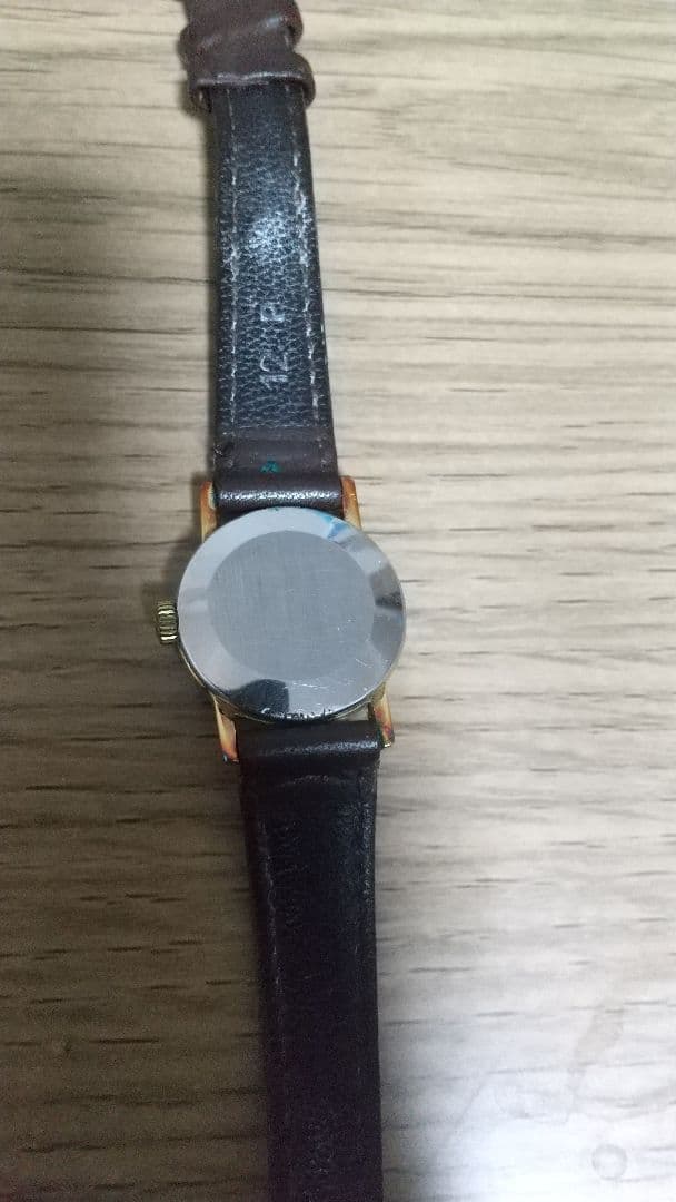 【ジャンク】OMEGA DE VILLE 腕時計 ゴールド/ブラウン 手巻き