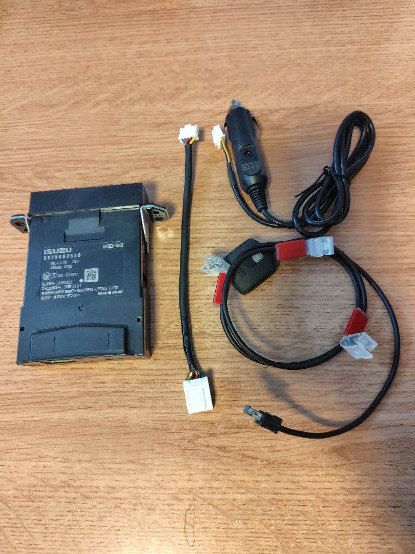 デンソー アンテナ分離型ETC2.0 新品電源用シガーソケットケーブル付