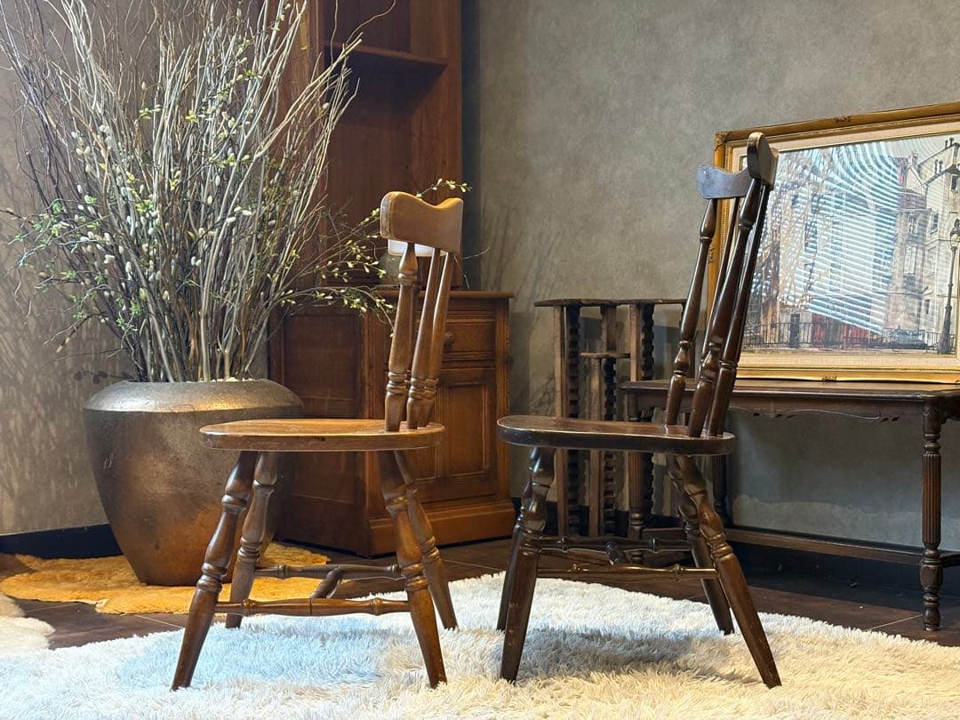 ウィンザーチェア スポークチェア アンティーク ヴィンテージ ビンテージ nZ