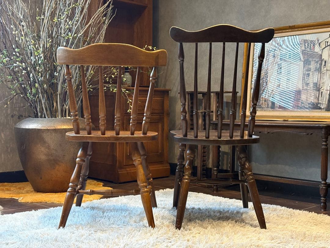 ウィンザーチェア スポークチェア アンティーク ヴィンテージ ビンテージ nZ