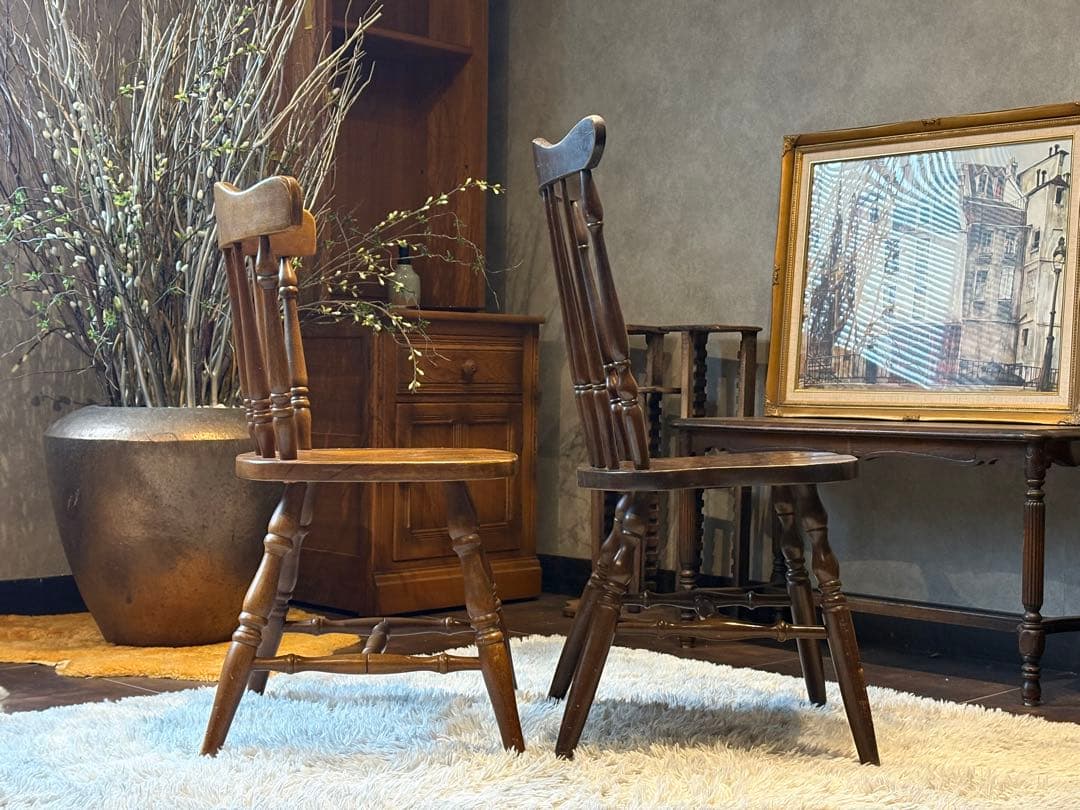 ウィンザーチェア スポークチェア アンティーク ヴィンテージ ビンテージ nZ