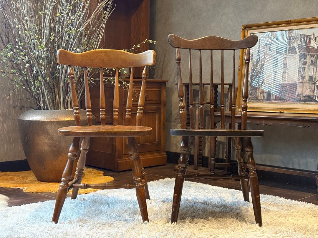 ウィンザーチェア スポークチェア アンティーク ヴィンテージ ビンテージ nZ