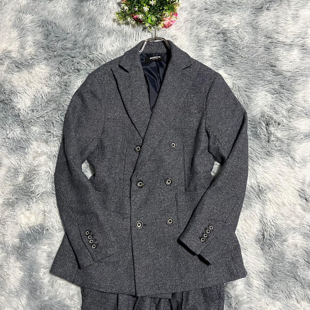 美品　1PIU1UGUALE3 RELAX クラッシック　セットアップ　S