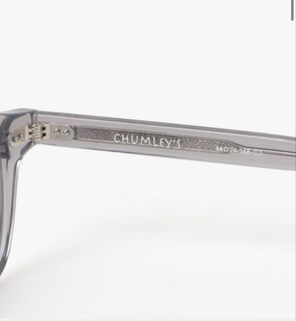 【試着のみ美品】NEW. / CHUMLEY'S クリアグレー サングラス
