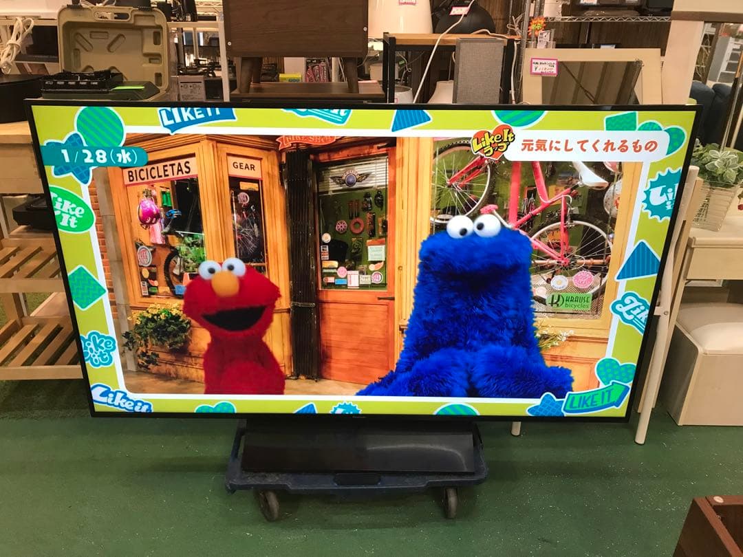 Panasonic 液晶テレビ TH-65GX855 65型 Netflix