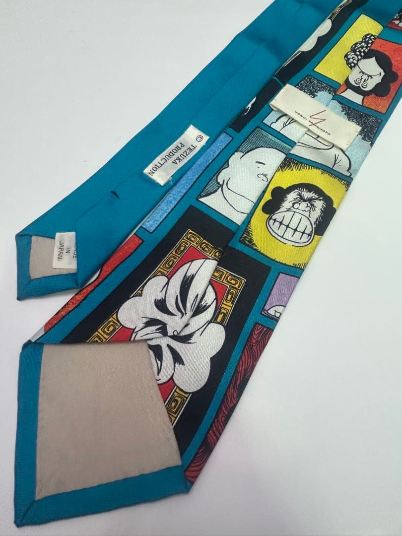 Yohji yamamotoヨウジヤマモト×手塚治虫プロダクション 漫画ネクタイ