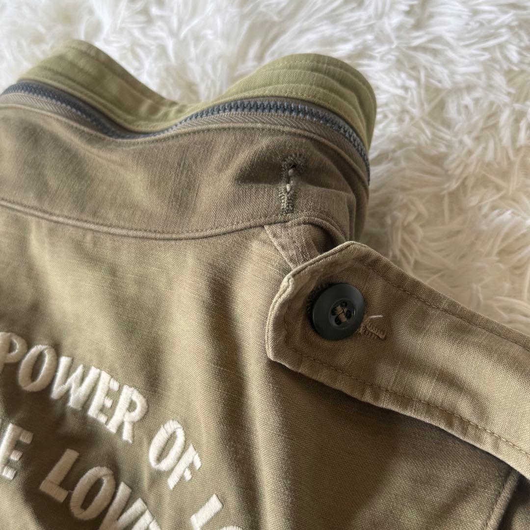 moon 様Buzz Rickson’s M65 スヌーピー刺繍 ミリタリー S