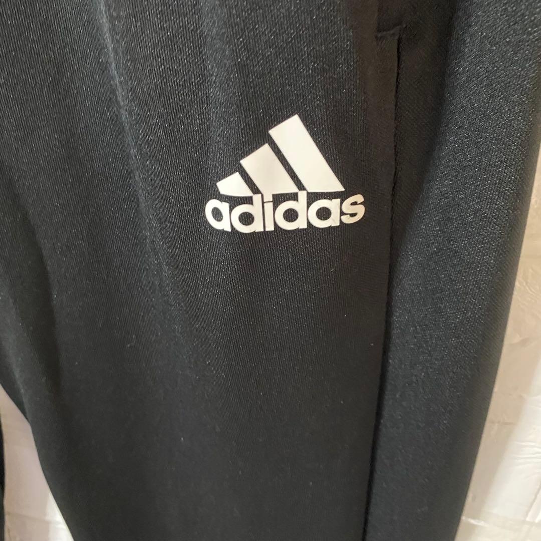 2点セット　【未使用タグ付】アディダス　セットアップトラックジャケット　ブラック