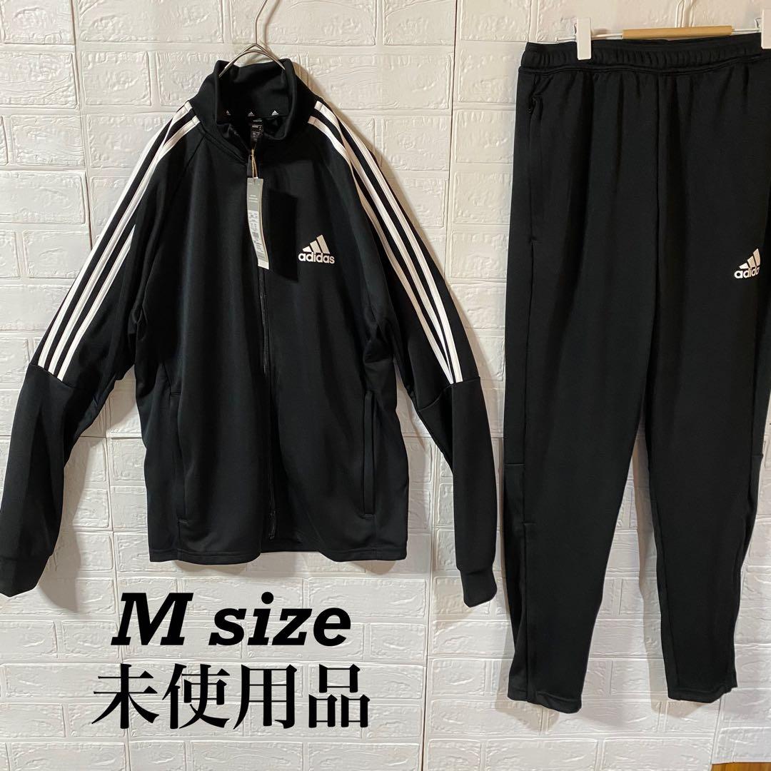 2点セット　【未使用タグ付】アディダス　セットアップトラックジャケット　ブラック
