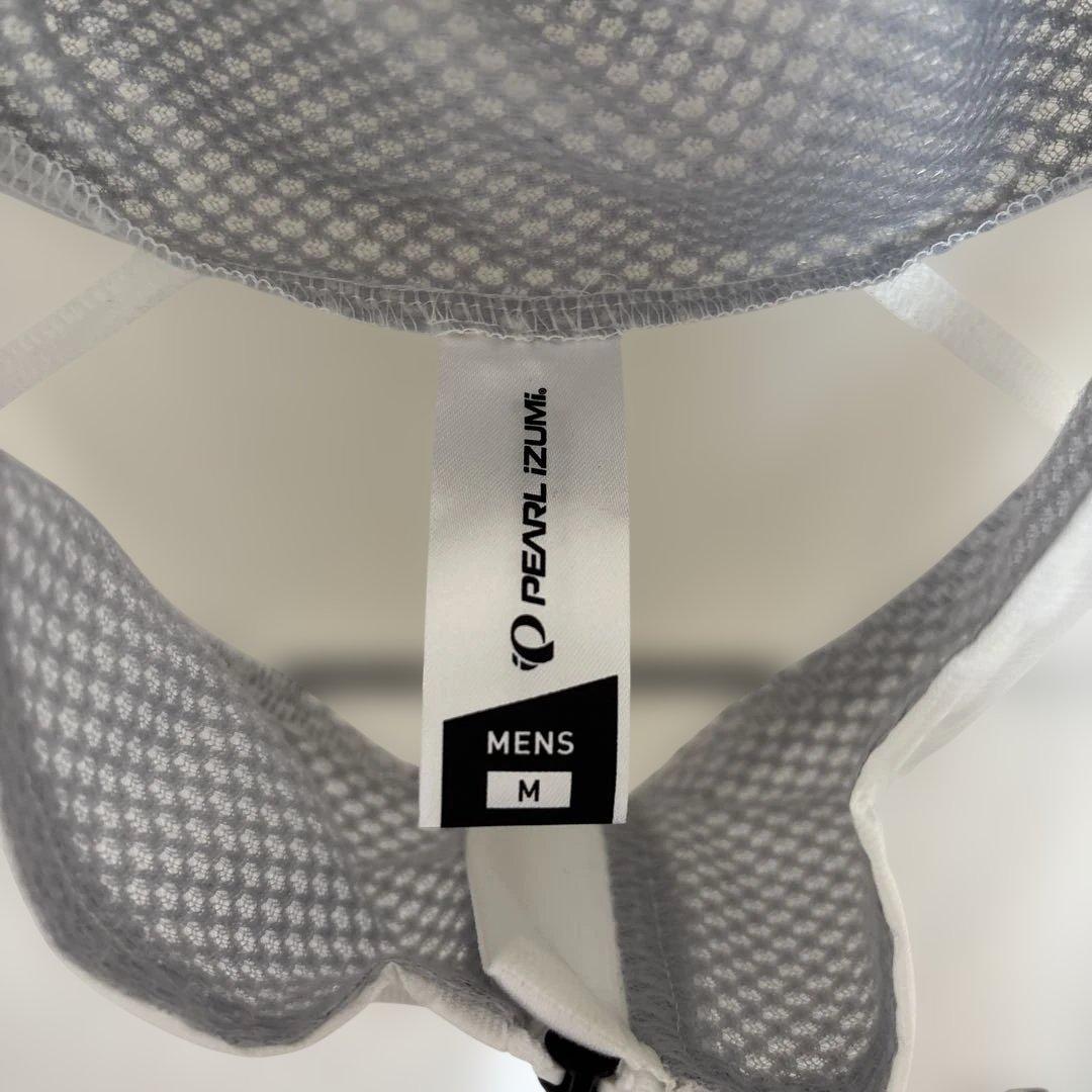 Pearl Izumi スケルトンレインジャケット 白/黒