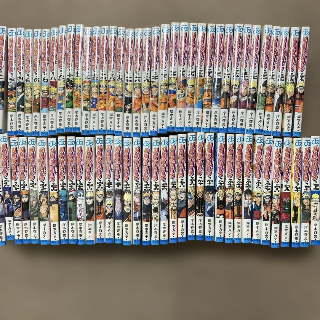 ナルト 全72巻セット 日本語版