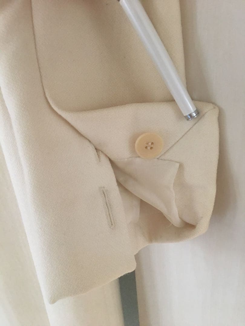 Stella McCartney アイボリー ロングコート