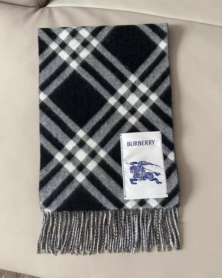 チェック柄 マフラー30*168cm