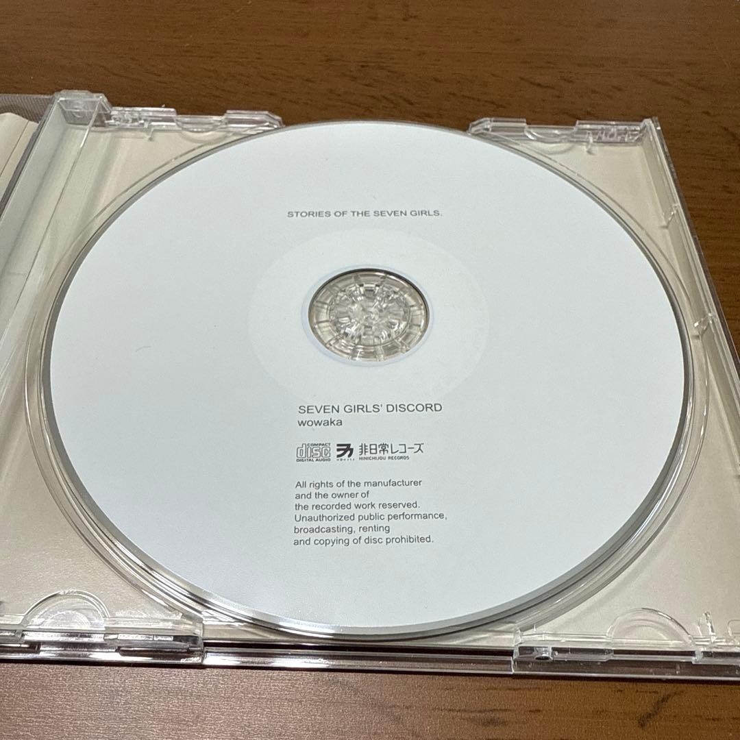 『SEVEN GIRLS’ DISCORD』「wowaka（現実逃避P）」