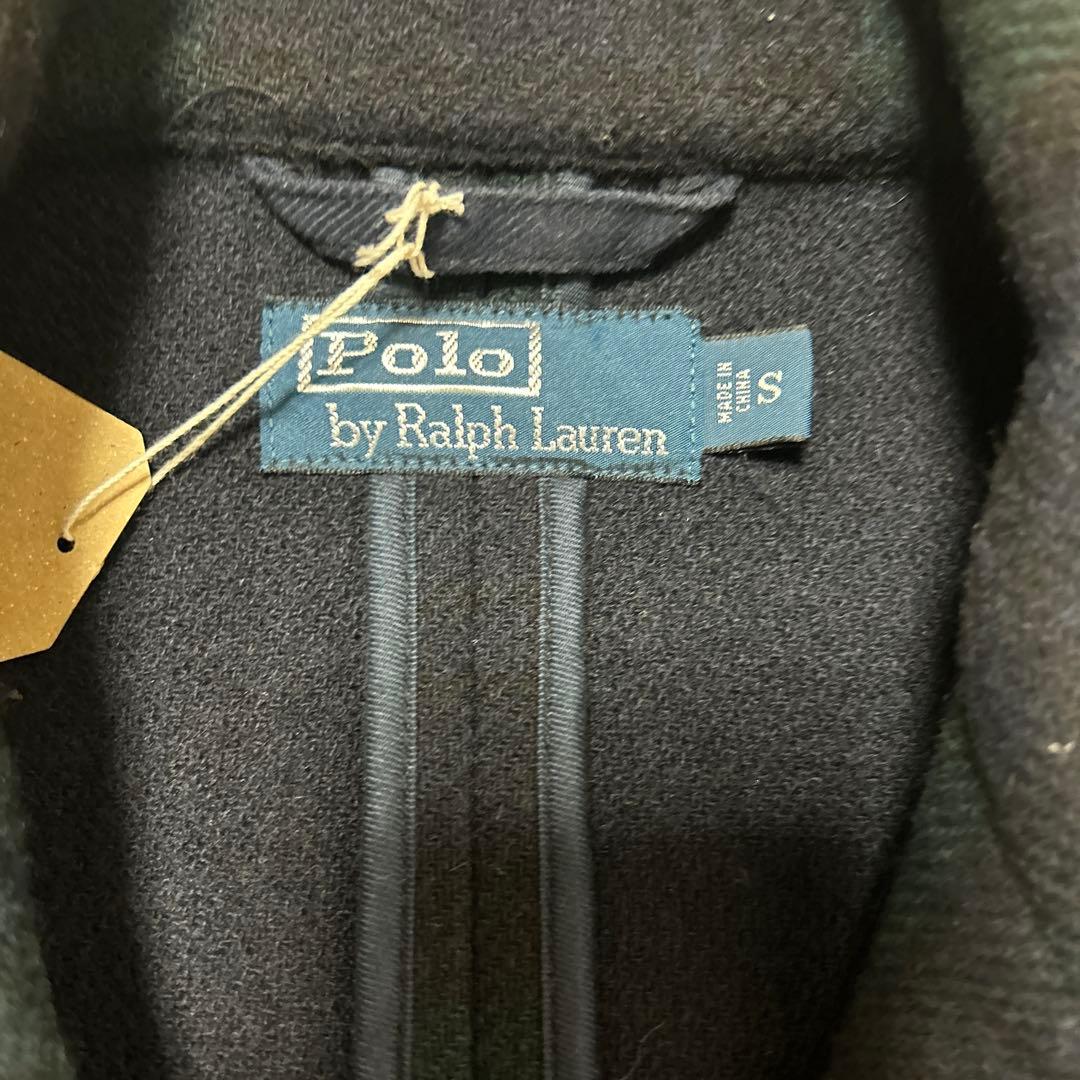 美品POLO Ralph Lauren Black Watch Pea Coat