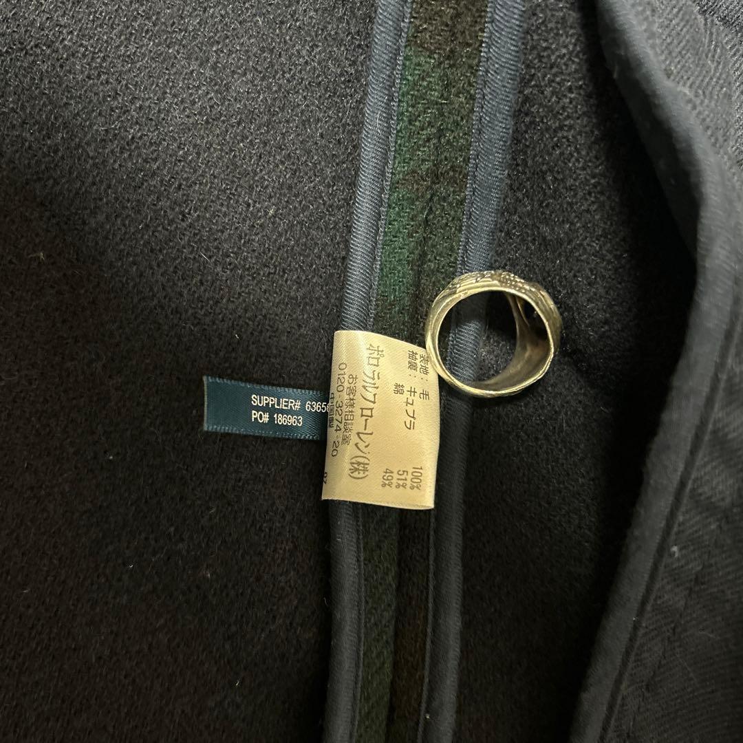美品POLO Ralph Lauren Black Watch Pea Coat