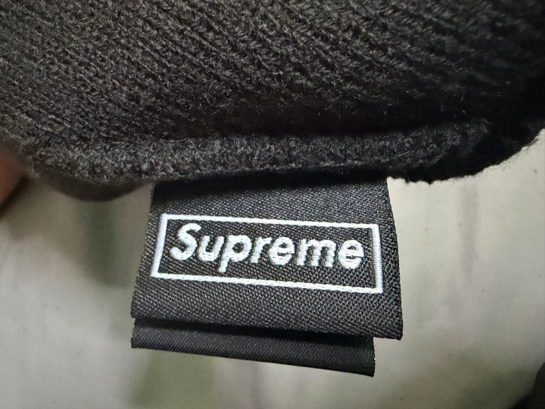 帽子 Supreme / New Era Box Logo Beanie Black