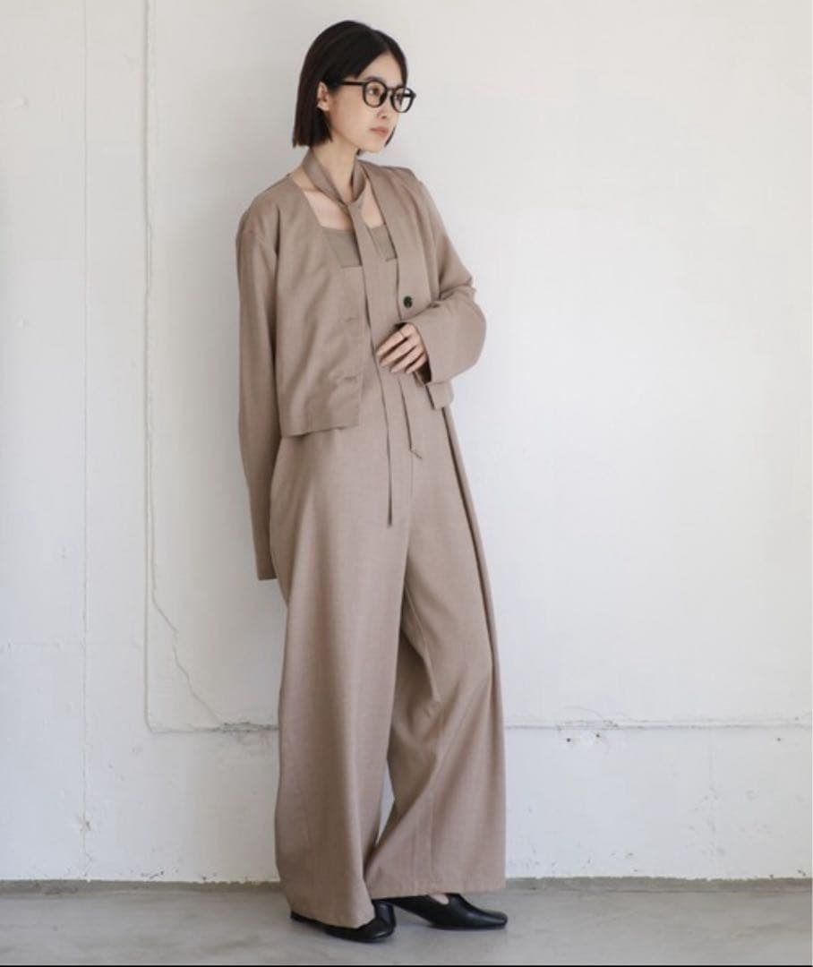 select MOCA Et サロペット、オーバーオール　黒　L