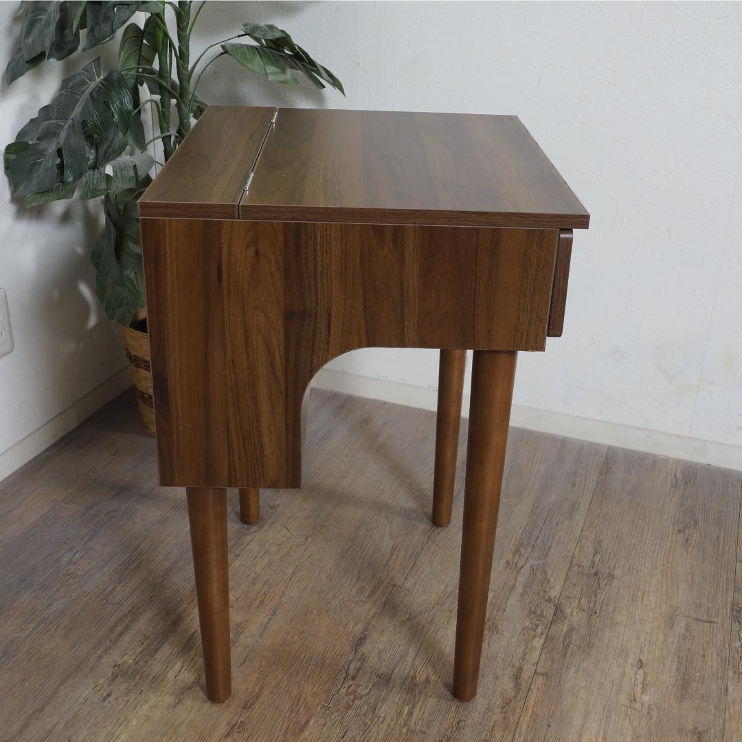 訳あり　　ドレッサー＆チェアー　セット コスメ収納　ミラー付き