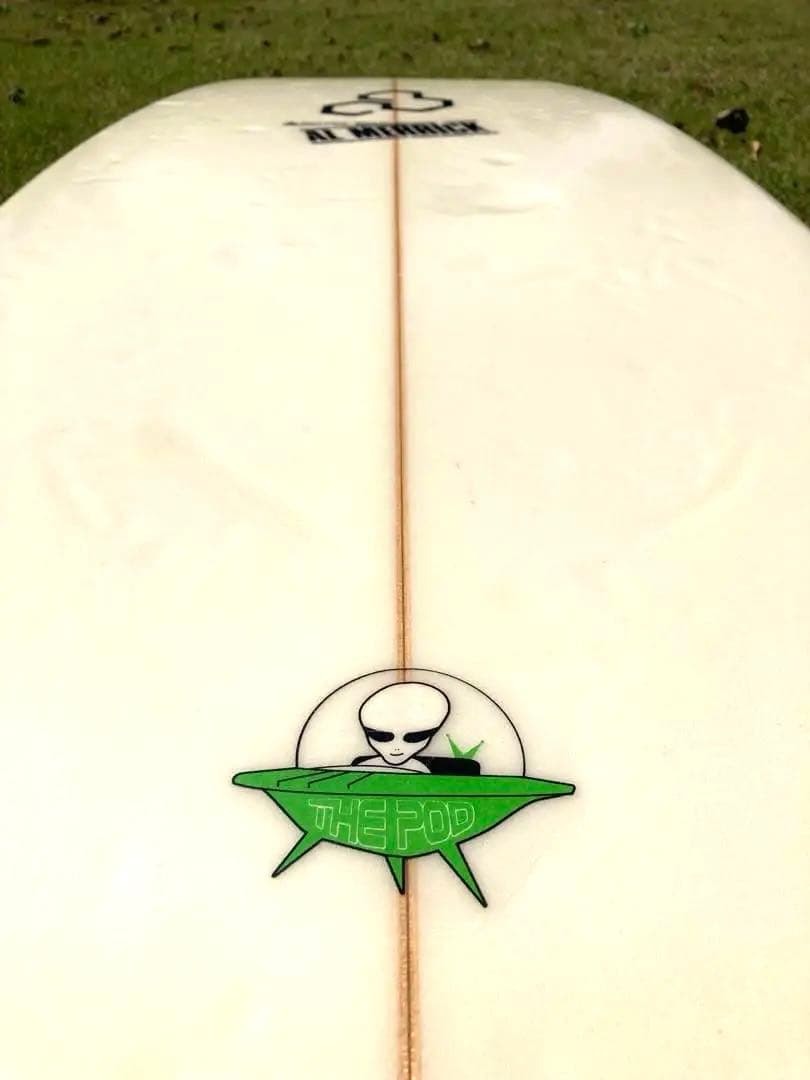 CHANNEL S AL MERRICK POD 6’1 フィン付き