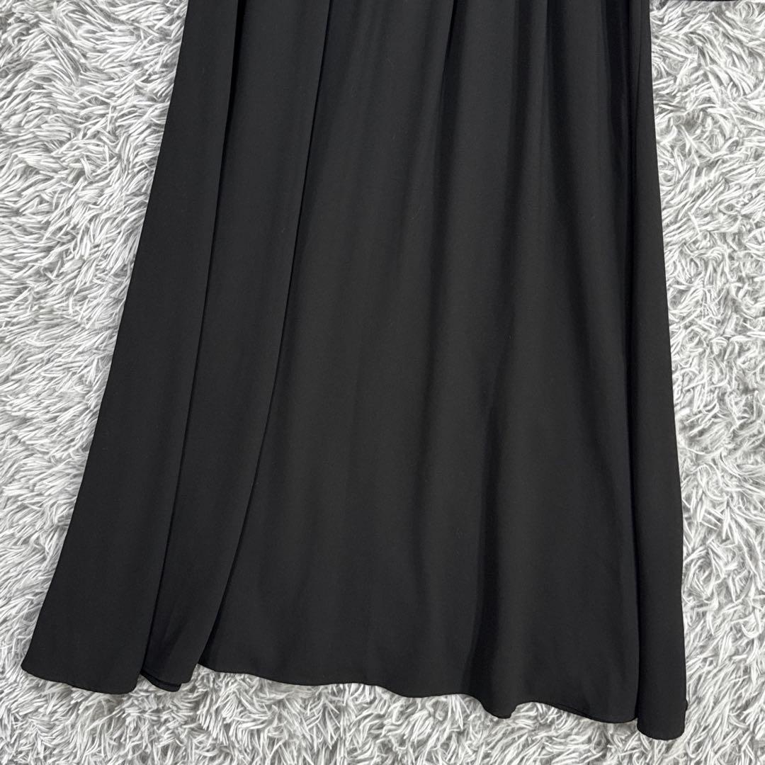 美品✨20AW セオリー ドッキングフレアドレスワンピース seol 長袖 38