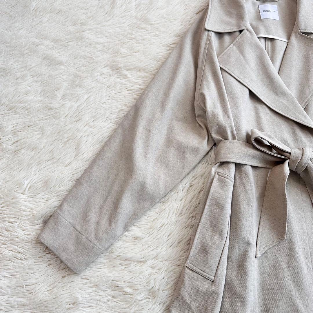 未使用 北欧、暮らしの道具店 香菜子さんとつくった着回し頼れるコート トレンチ