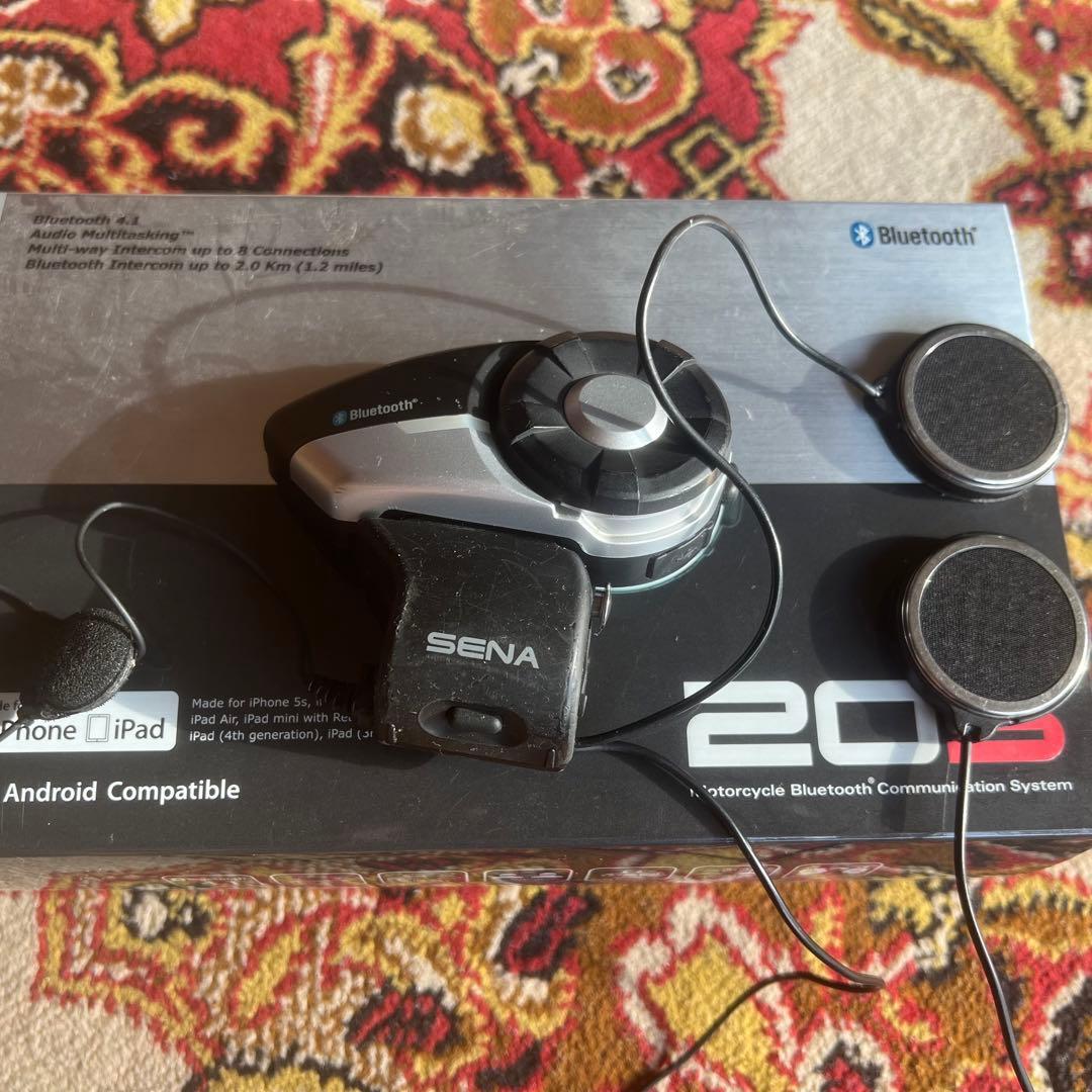 インカム SENA 20S オプションクランプ HDスピーカー付き