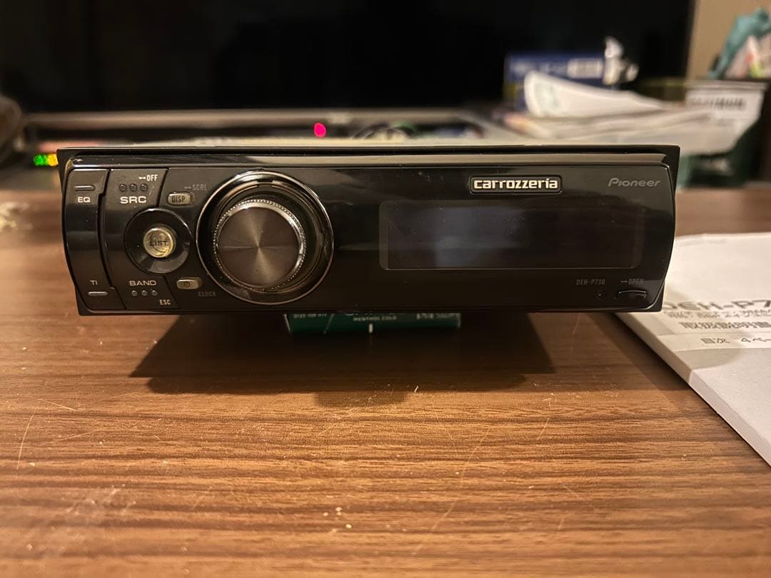カロッツェリア DEH-P730 1DIN CDチューナー DSP IP-BUS