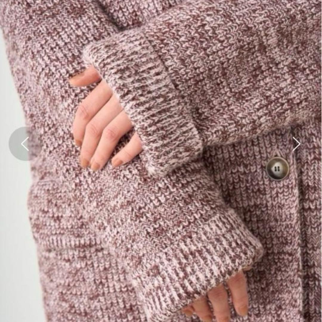 SNIDEL⭕️スナイデル　ニットジャケット　テーラード　ダブル　ピンク　人気完売