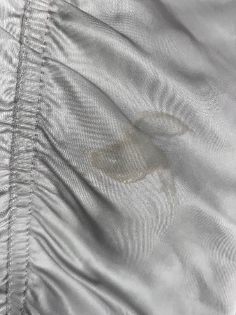 ALPHA cwu-45p ミリタリー フライトジャケット シルバーグレー系 L