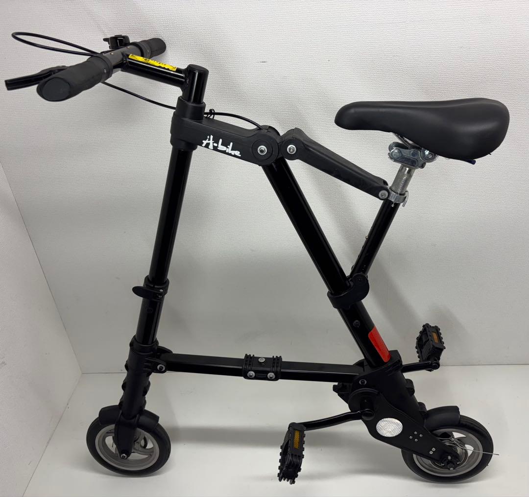 A-bike 折りたたみ自転車 A型 bike ブラック 10インチ