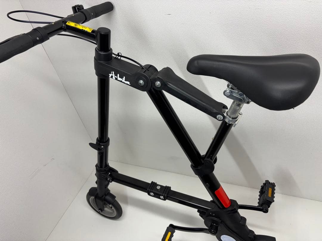 A-bike 折りたたみ自転車 A型 bike ブラック 10インチ