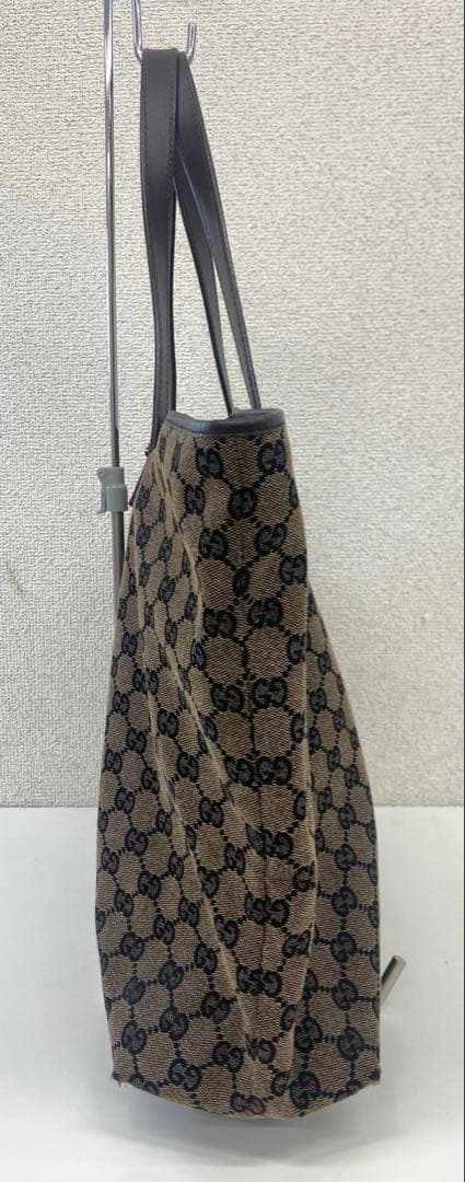 GUCCI グッチ キャンバス トートバッグ ブラウン