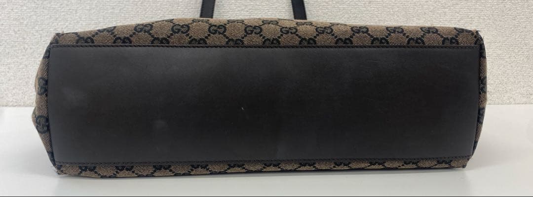 GUCCI グッチ キャンバス トートバッグ ブラウン