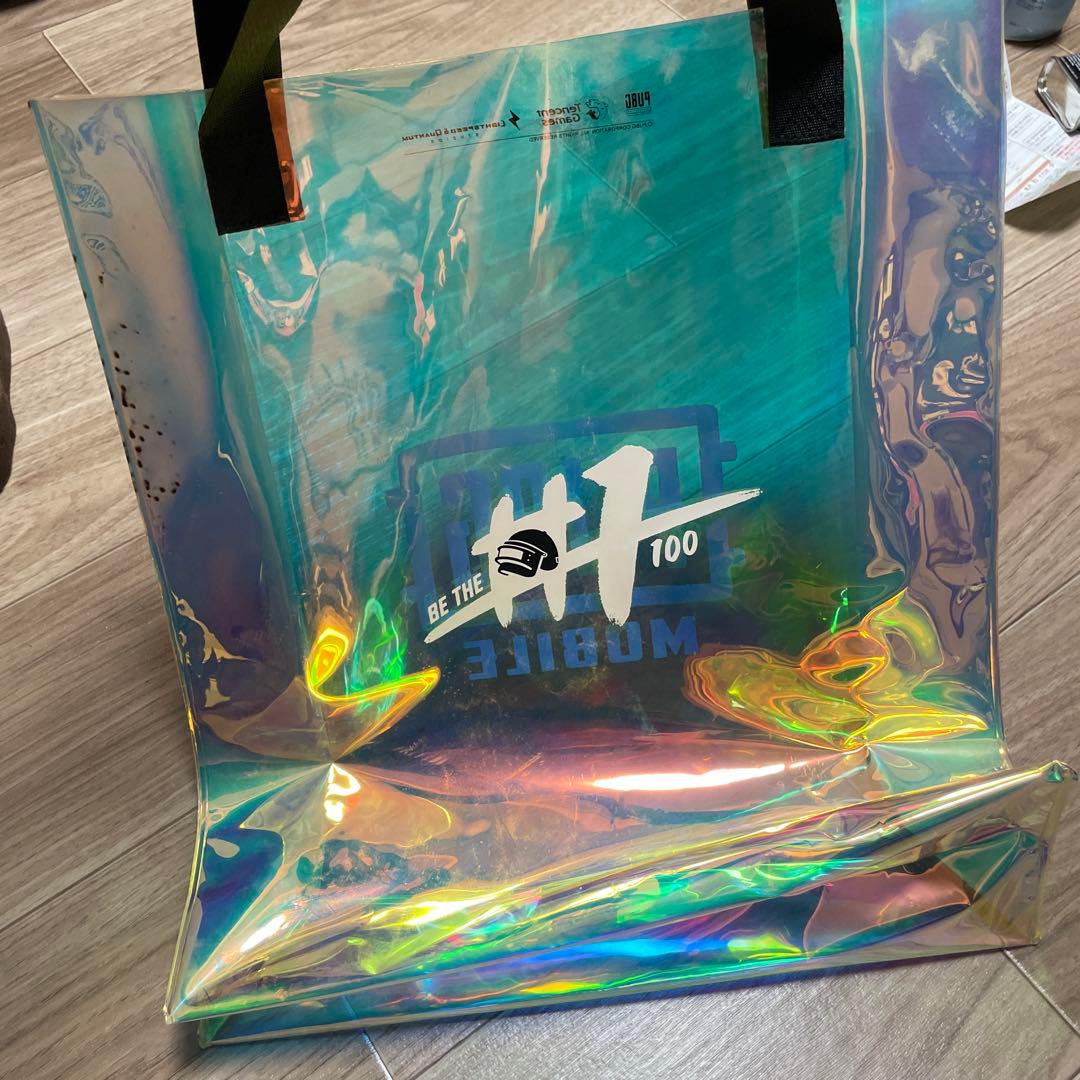 非売品 PUBG MOBILE ホログラフィックバッグ